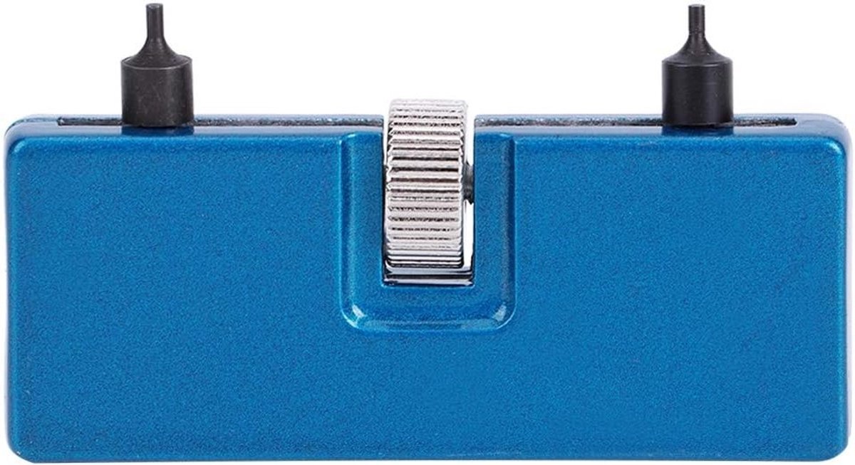 2-Jaw Horloge Opener voor Horlogekasten, Verstelbaar Aluminium Gereedschap voor Horlogemakers, Geschikt voor 12-53mm Horloges