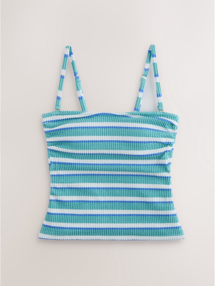 Next - Dames - Bandeau-tankinitop instapmodel - Blauw