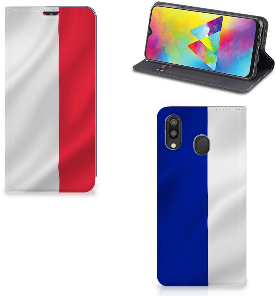 Samsung Galaxy M20 Standcase Frankrijk