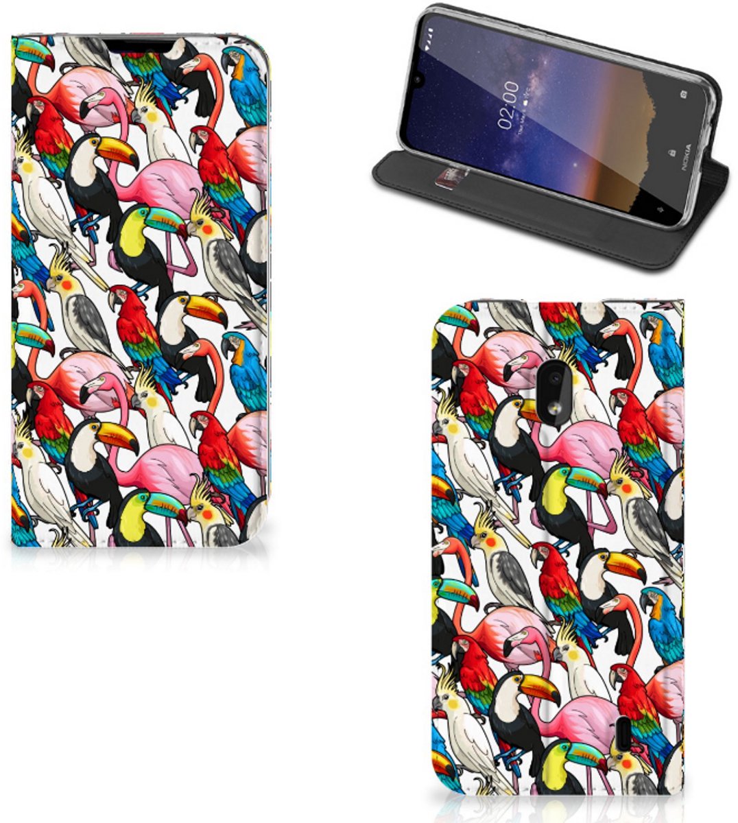 Nokia 2.2 Hoesje maken Birds
