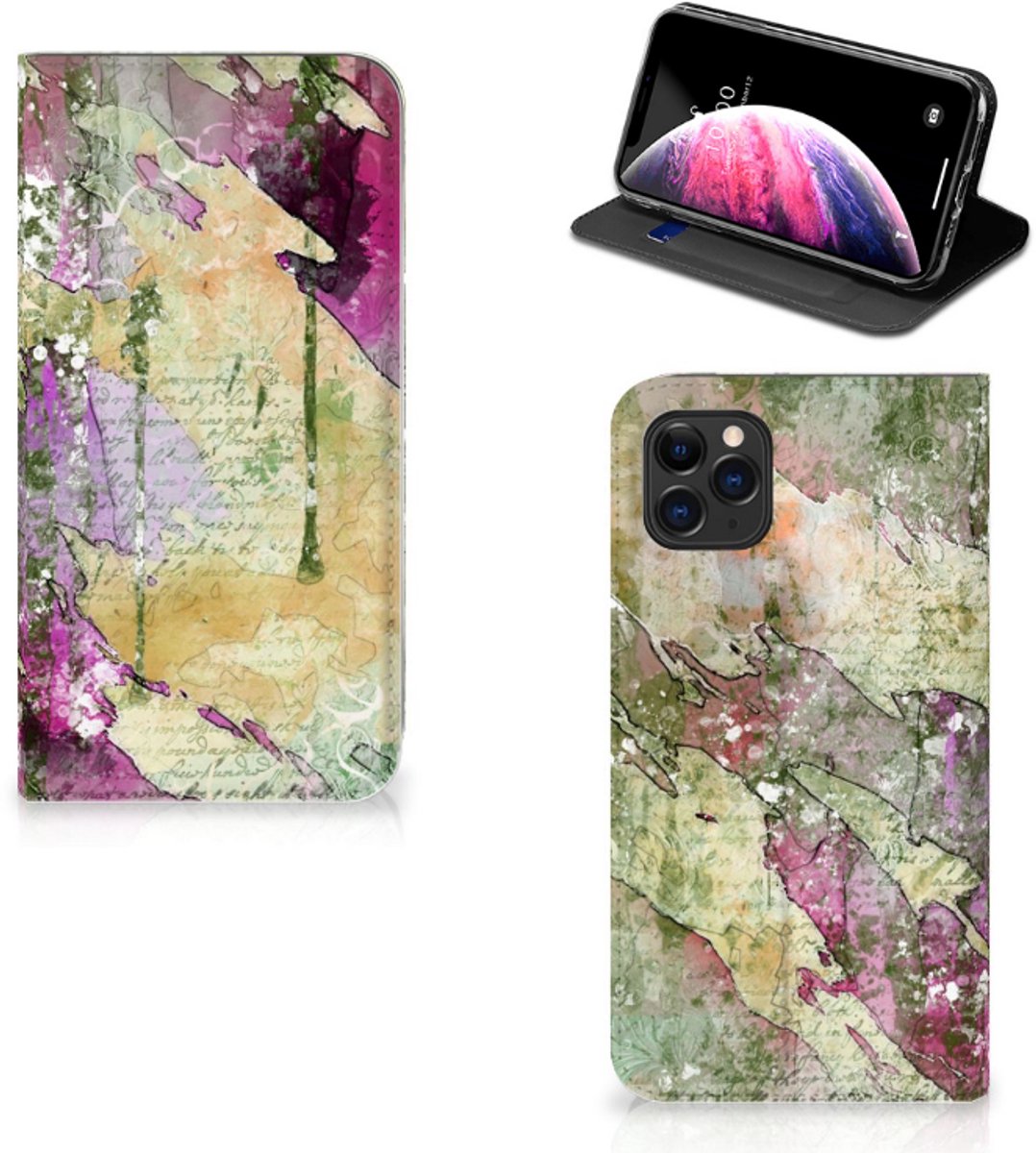 Bookcase Apple iPhone 11 Pro Max Letter Painting