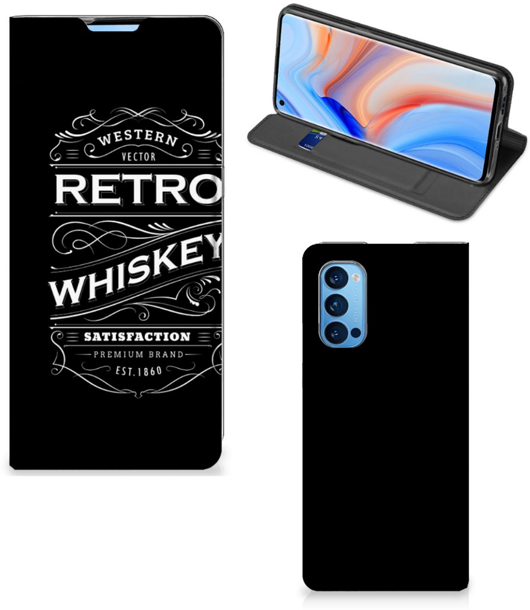 OPPO Reno4 Pro 5G Flip Style Cover Whiskey