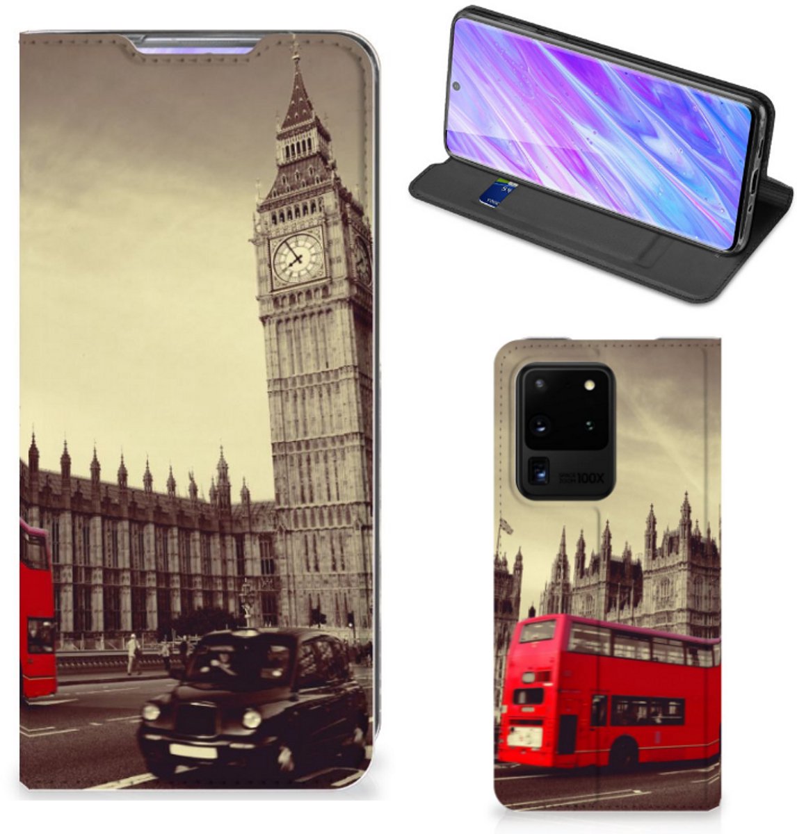 Samsung Galaxy S20 Ultra Book Cover Londen