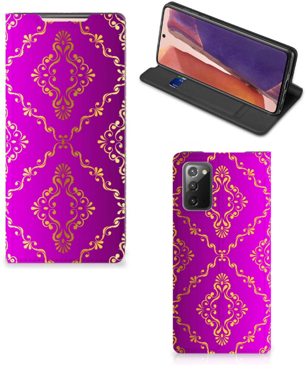 Telefoon Hoesje Samsung Galaxy Note20 Barok Roze