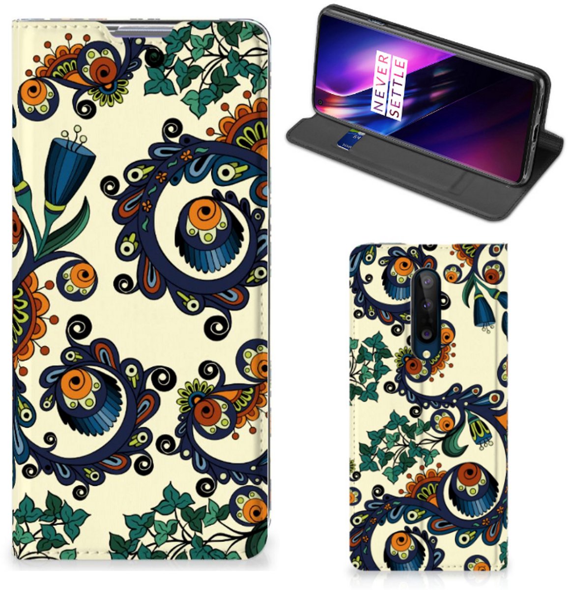 Telefoon Hoesje OnePlus 8 Barok Flower