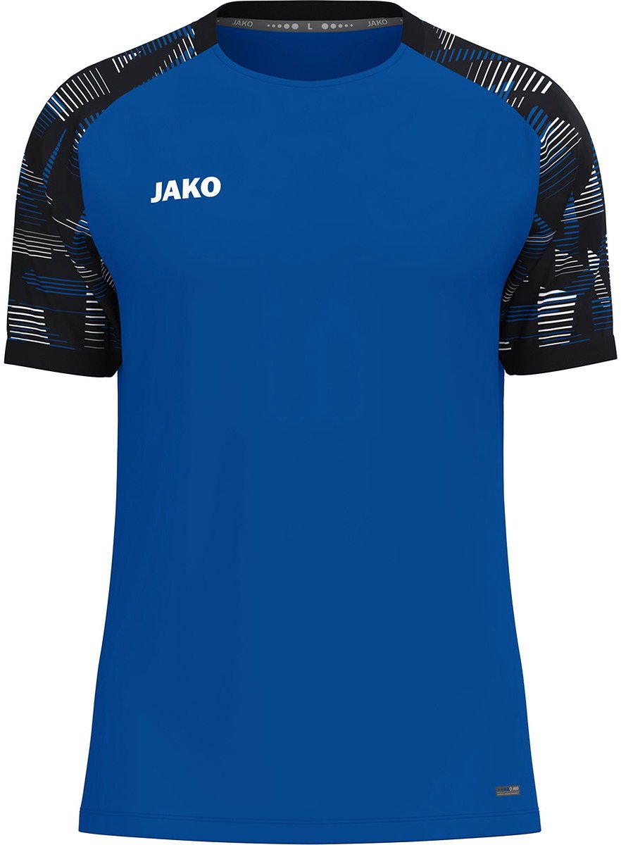 Jako Sonic T-Shirt Heren - Royal / Zwart | Maat: 3XL