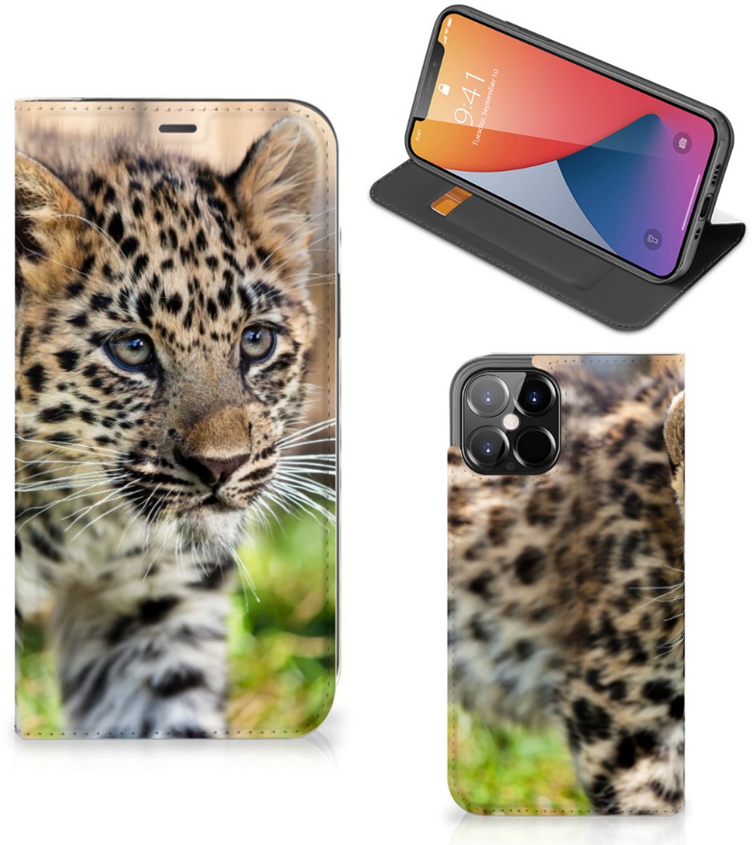 iPhone 12 Pro Max Hoesje maken Baby Luipaard