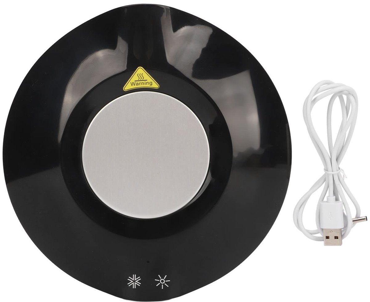 Allecto - Mokverwarmer - Bekerkoeler - Hoge Temperatuur - ABS-behuizing - Thermische Isolatie - Kabel - Zuigfles - Elektrisch - Veilig