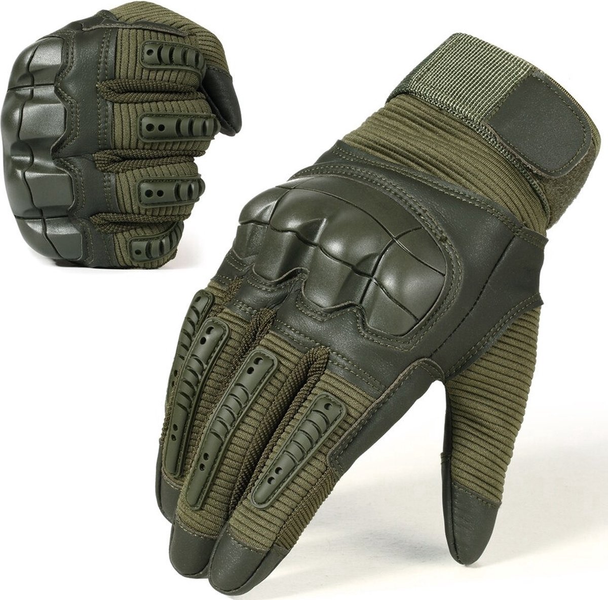 Waterdichte Motorhandschoenen - Anti-Slip Tactische Handschoenen - Winter Scooter Handschoenen - Unisex - Zwart - Maat L - 1 paar – foto 5