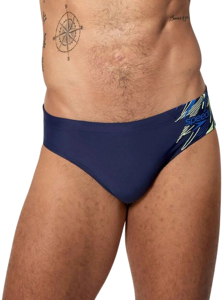SPEEDO - medley logo brief 7cm - Zwembroek kort heren - Donkerblauw — afbeelding 7