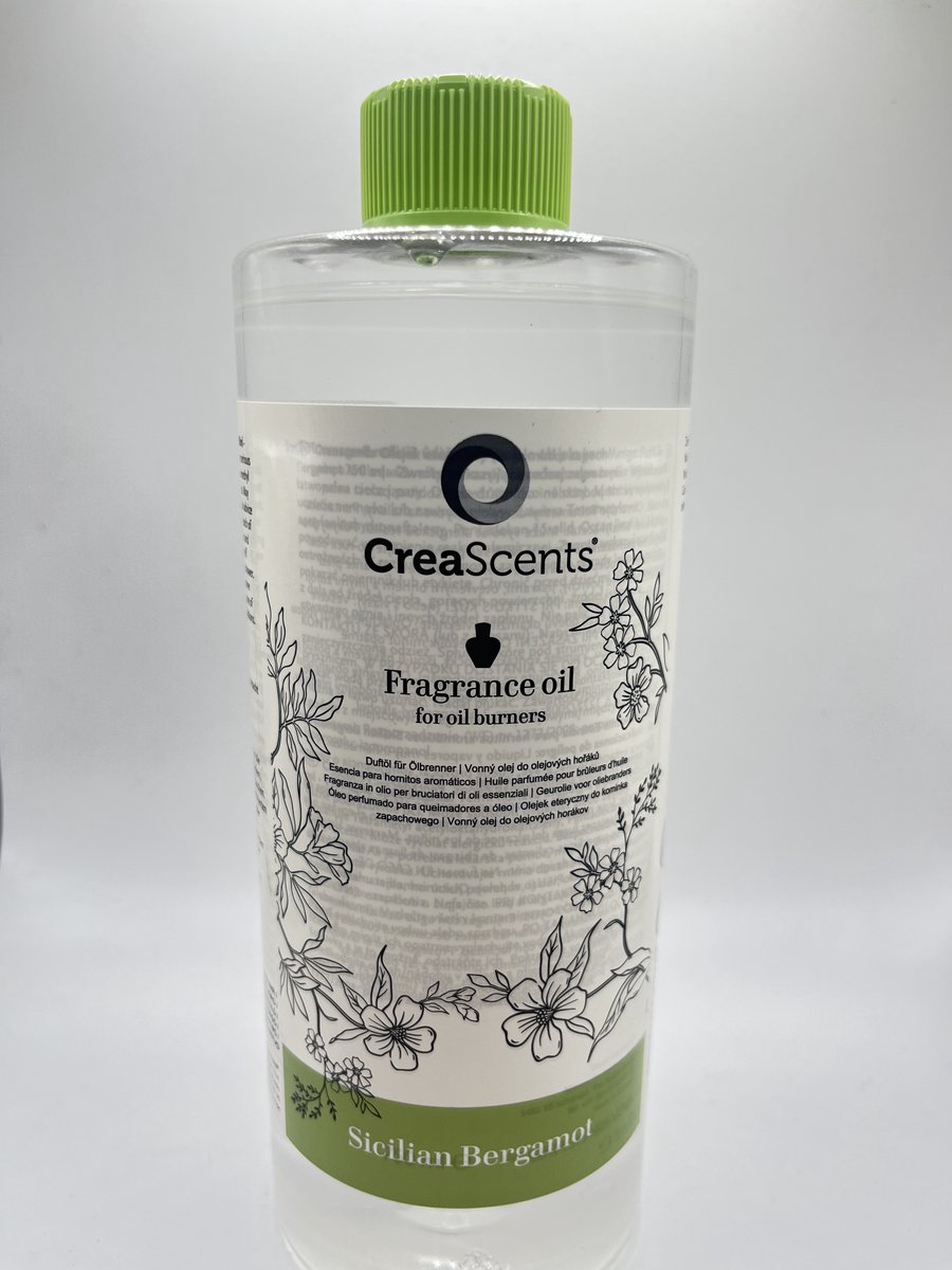 Creascents Geurolie Sicilian Bergamot 750 Ml Transparant