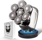 Scheerapparaat Mannen – Trimmer - Tondeuse - Sansbeauté® Skull Sharp PRO - Electric Face & Head Shaver - Hoofd Kaal Scheren – Nat & Droog - Elektrisch
