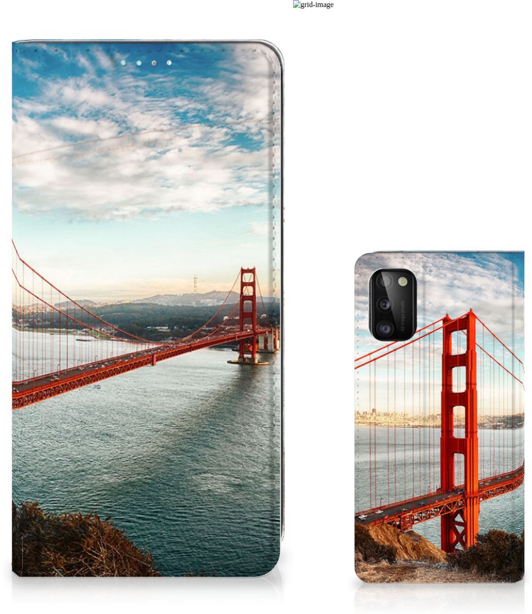 Samsung Galaxy A41 Book Cover Golden Gate Bridge