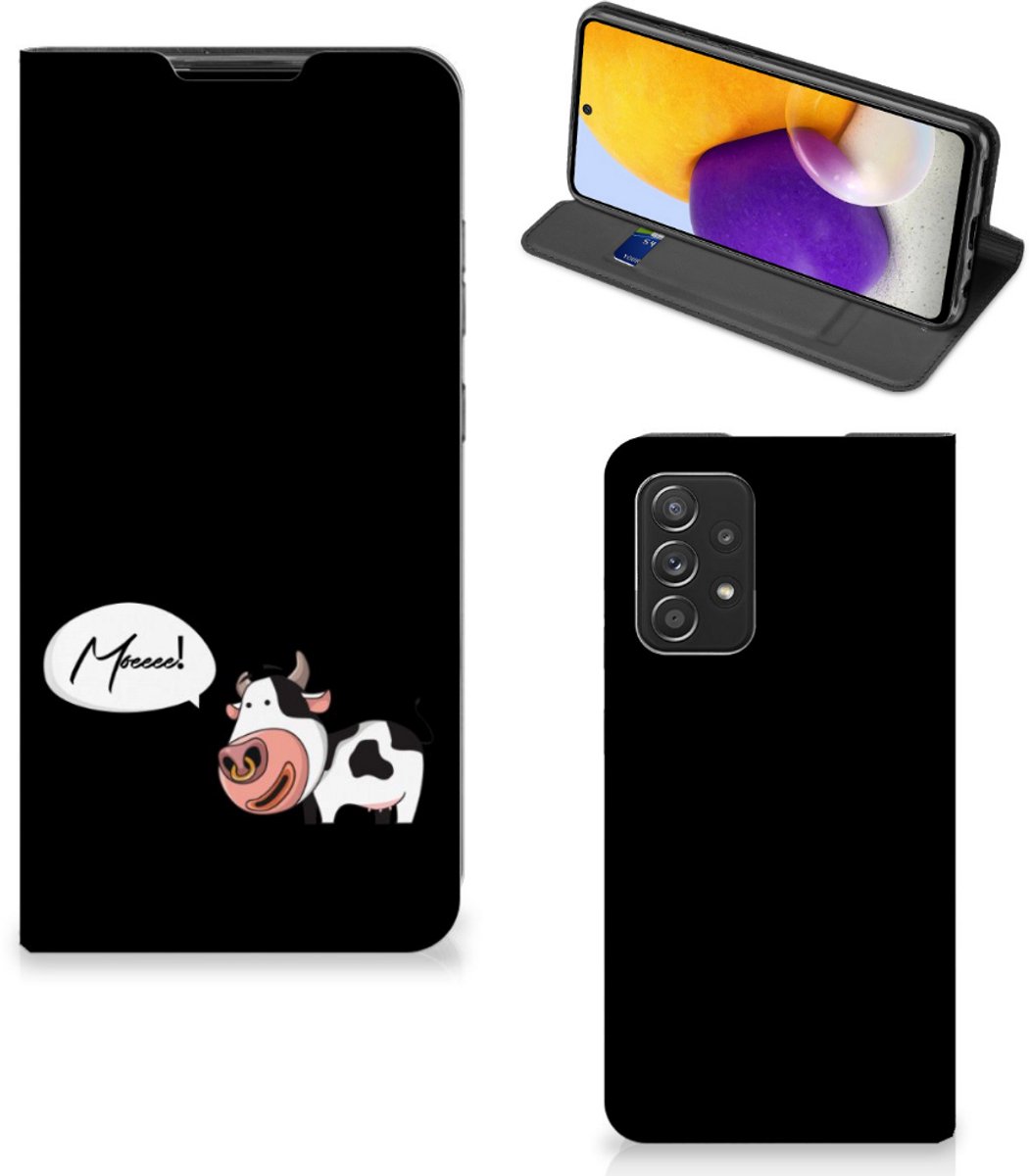 Samsung Galaxy A72 (5G/4G) Magnet Case Cow