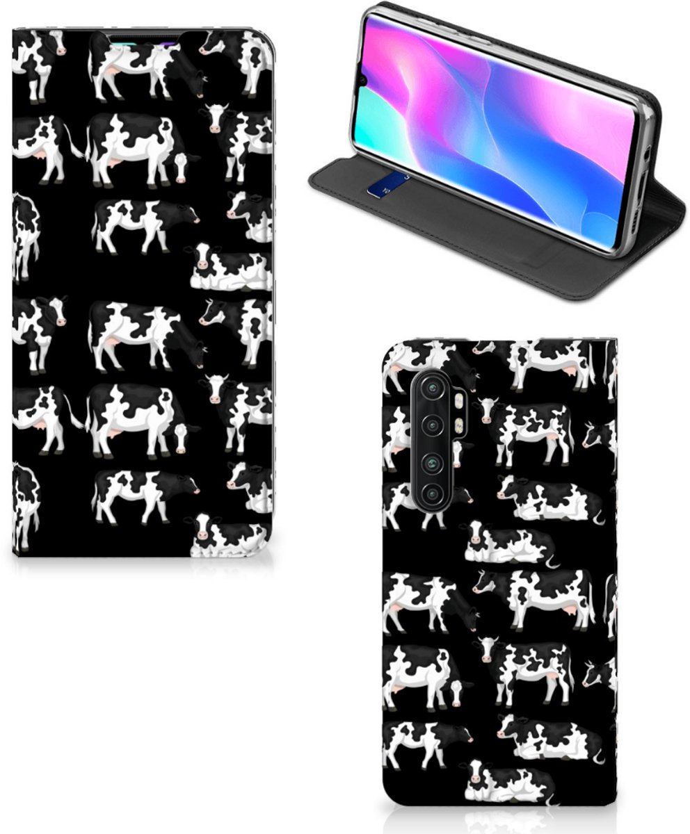Book Case voor Xiaomi Mi Note 10 Lite Hoesje maken Koetjes