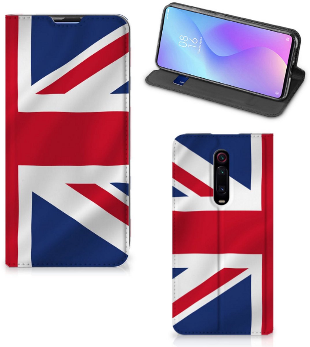 Standcase Hoesje voor Xiaomi Redmi K20 Pro Standcase Groot-Brittannië