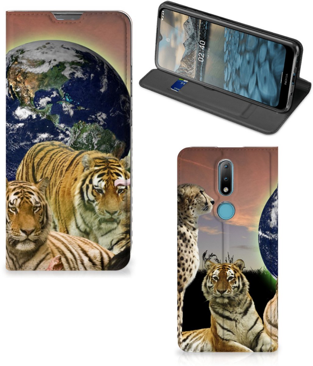 Nokia 2.4 Hoesje maken Roofdieren