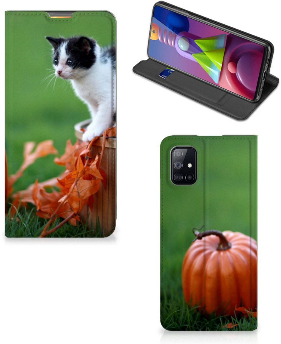 Samsung Galaxy M51 Hoesje maken Kitten