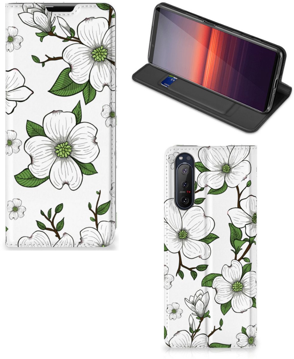 Sony Xperia 5 II Smart Cover Dogwood Flowers