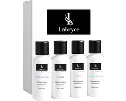 Labryce - Wasparfum Proefpakket - 4 Geuren - 4 x 30 ml - Ontdek Jouw Favoriete Wasgeur