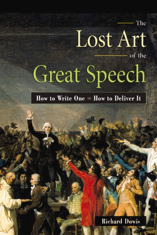 Lost Art Of The Great Speech - cover