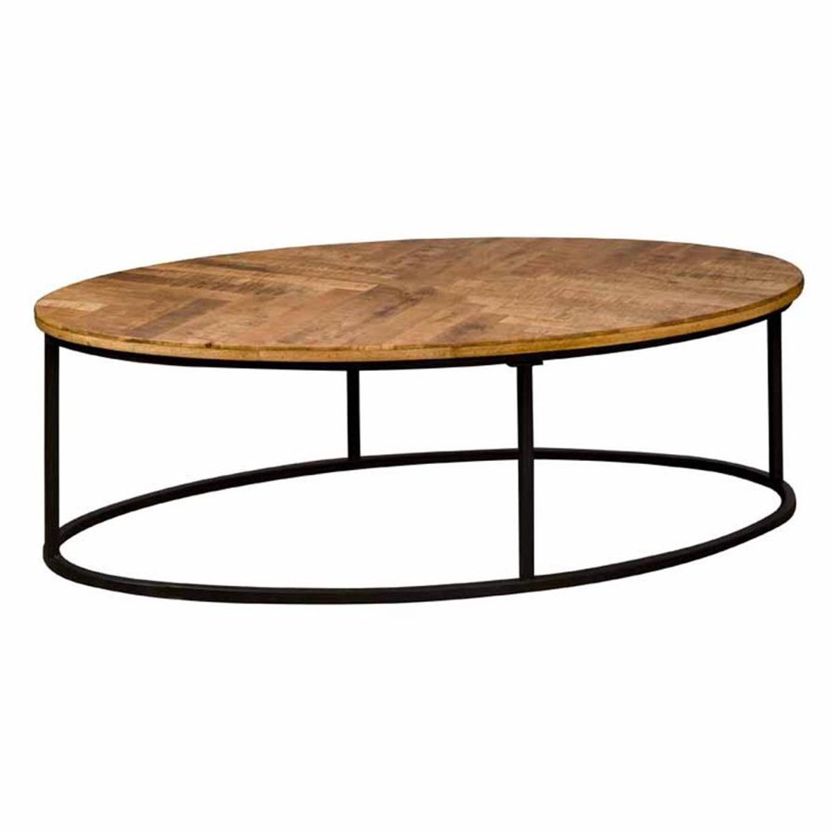 Tower Living Salontafel Viola - Rechthoek Naturel Hout - 135x75x45cm
