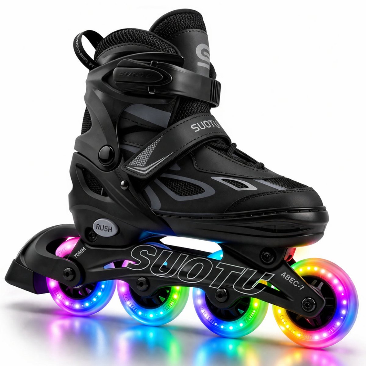 Rookie One Inline Skate voor kinderen 4×90 | 3×100 34-35-36 – Van der Woude Schaats Skeeler Sport