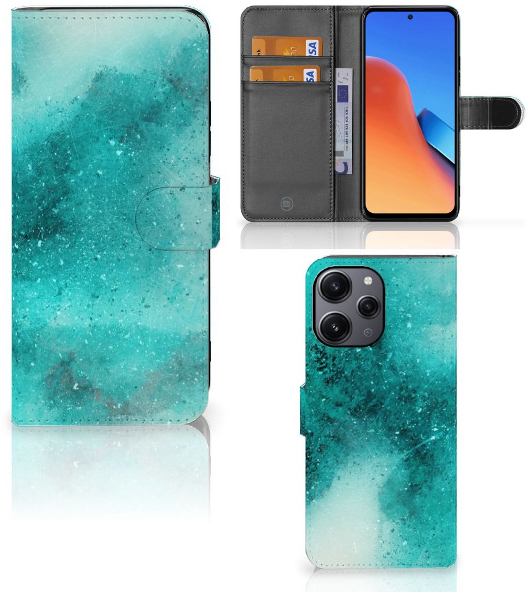 Hoesje Xiaomi Redmi 12 Painting Blue