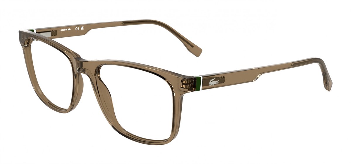 Lacoste L2974 Transparent brown 56/17/145 MAN Brilmonturen
