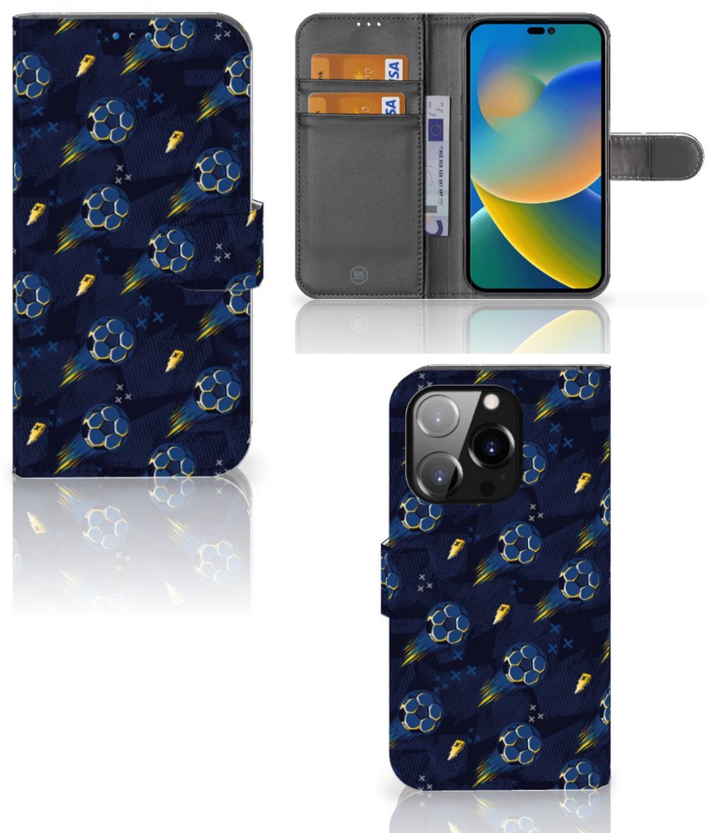 Telefoon Hoesje voor iPhone 14 Pro Voetbal