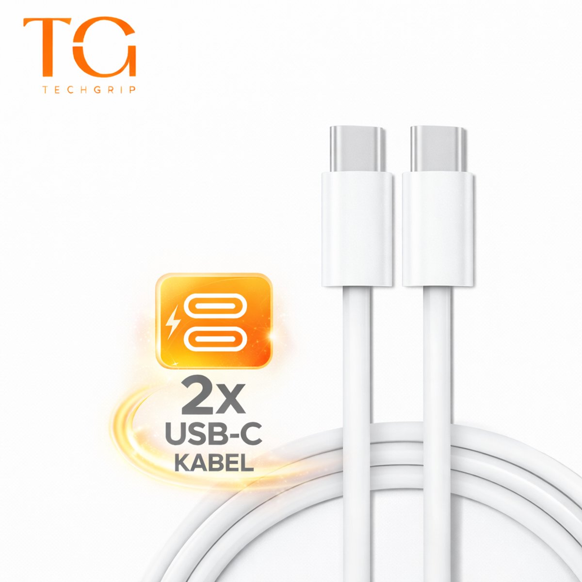 35W USB-C oplader dubbele poort met 2 USB-C naar USB-C kabels, snel laden voor Apple MacBook, iPad, iPhone - Afbeelding 4