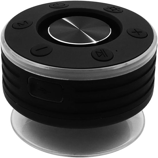 Bluetooth-doucheluidspreker Met Zuignap - Douche Speaker - Badkamer Speaker - waterdicht - voor badkamer Feest Reizen Buiten - 8.5x4.5cm — afbeelding 4