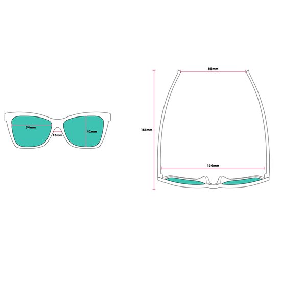 GoodR - Pop G - The Mod One Out - Hardloop Zonnebril - White van GoodR — afbeelding 5
