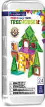 Magna-Tiles | Micro Mags Travel Set Treehouse 24pcs