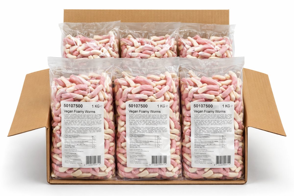 CCI Foamy Worms - 6 x 1 kg