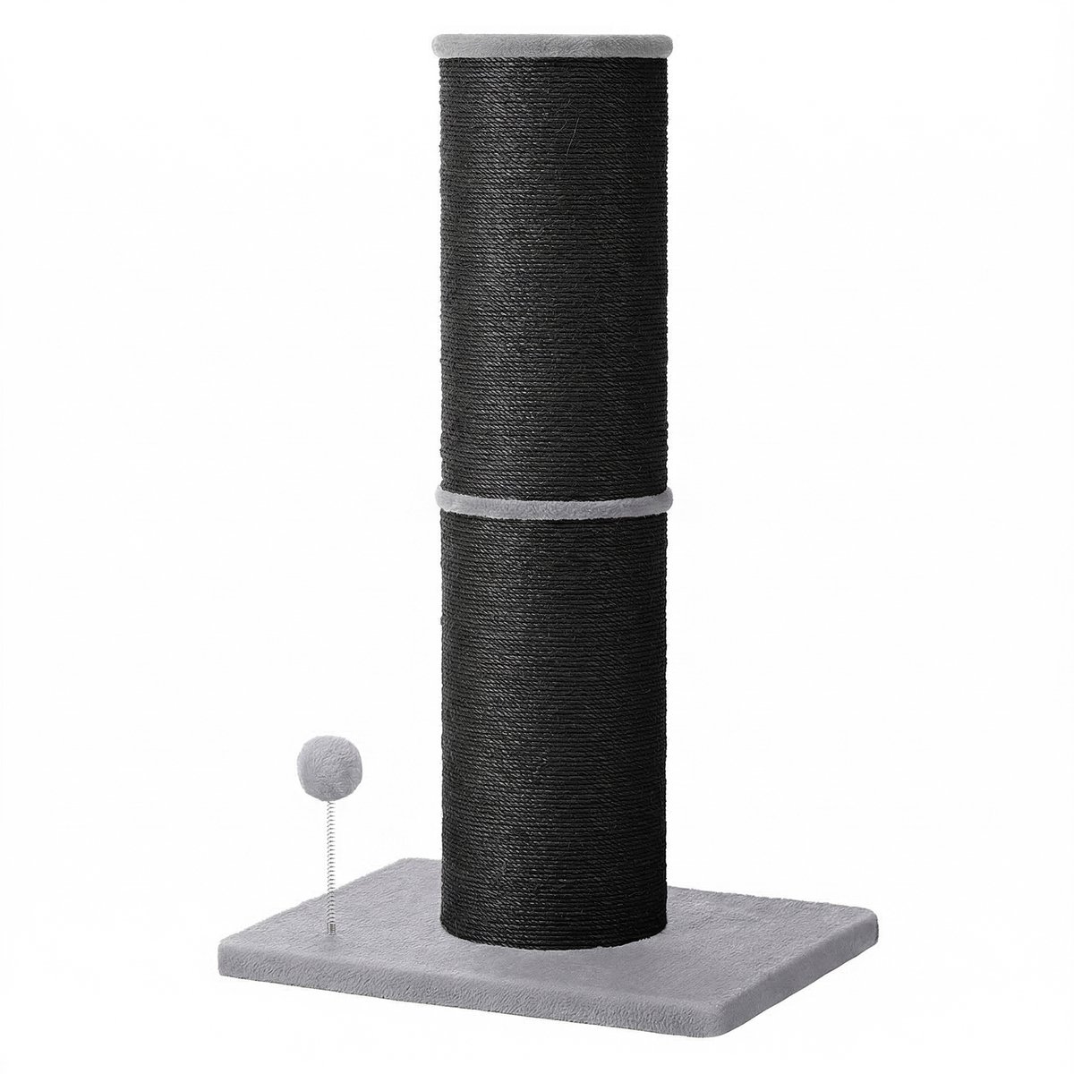 Feandrea - Krabpaal - Krabpaal voor Katten - 17 cm Dikke Sisalstam - Met Pluche Bal en Bel