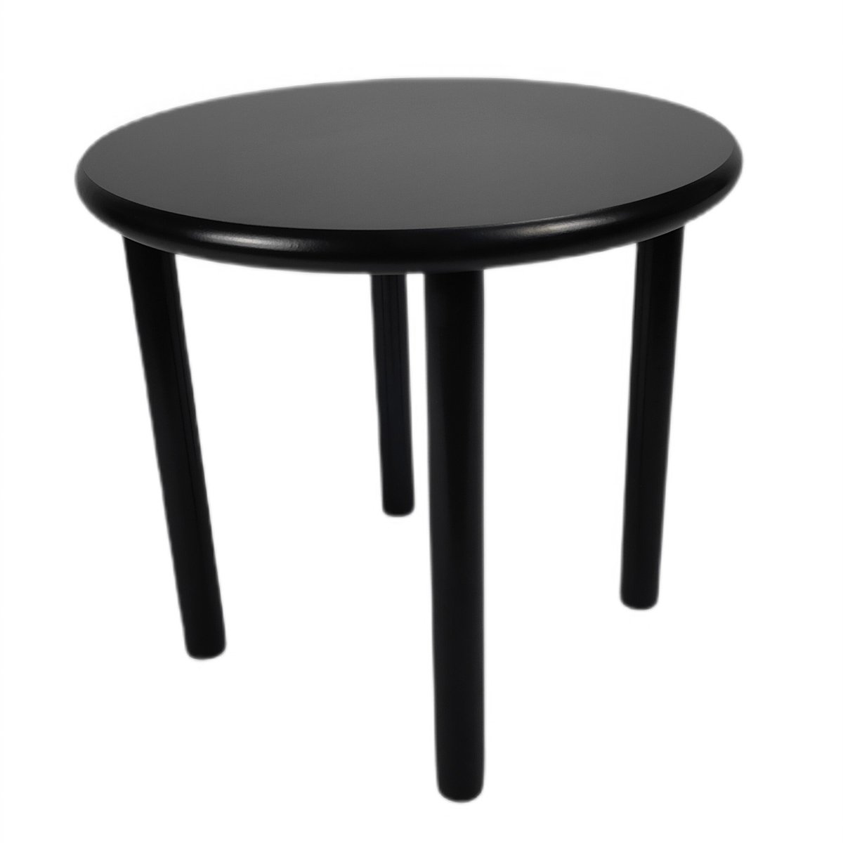 BEGRYF - Bijzettafel - rond - zwart - MDF blad - 45x42 cm