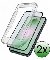 Screenprotector - 2 Stuks Geschikt voor Samsung Galaxy S26 - Met Installatie Kit - Beschermglas - Gehard Glas - Tempered Glass - Screen Protector