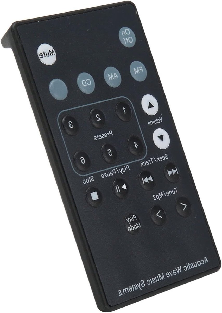 Verwisselbare afstandsbediening voor Sound Touch Wave Music Radio System I II III IV, geschikt voor CD AWRCC1 AWRCC2 AWRCC3, eenvoudig in gebruik en veelzijdig