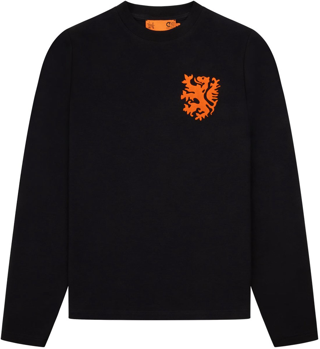 Cruyff - Legacy Holland Retro Lange Mouwen Shirt - Zwart - L