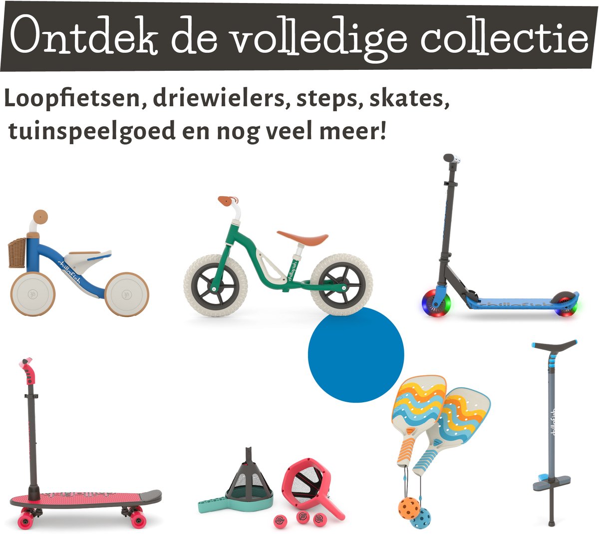 Chillafish Kinderstep 3 Jaar met drie wielen - Groen Blauw - Lichtgewicht step jongens met afneembaar stuur en voetrem - Aanpasbaar in hoogte - Leun-om-te-sturen - Extra grip handgrepen - Model Scotti 3 — afbeelding 6