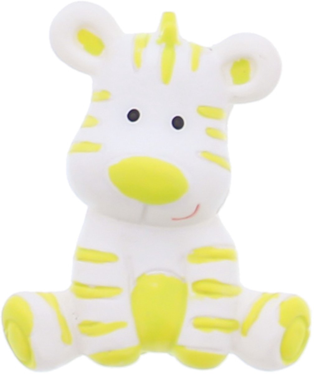 Zebra Punda magneet geel, 10 stuks
