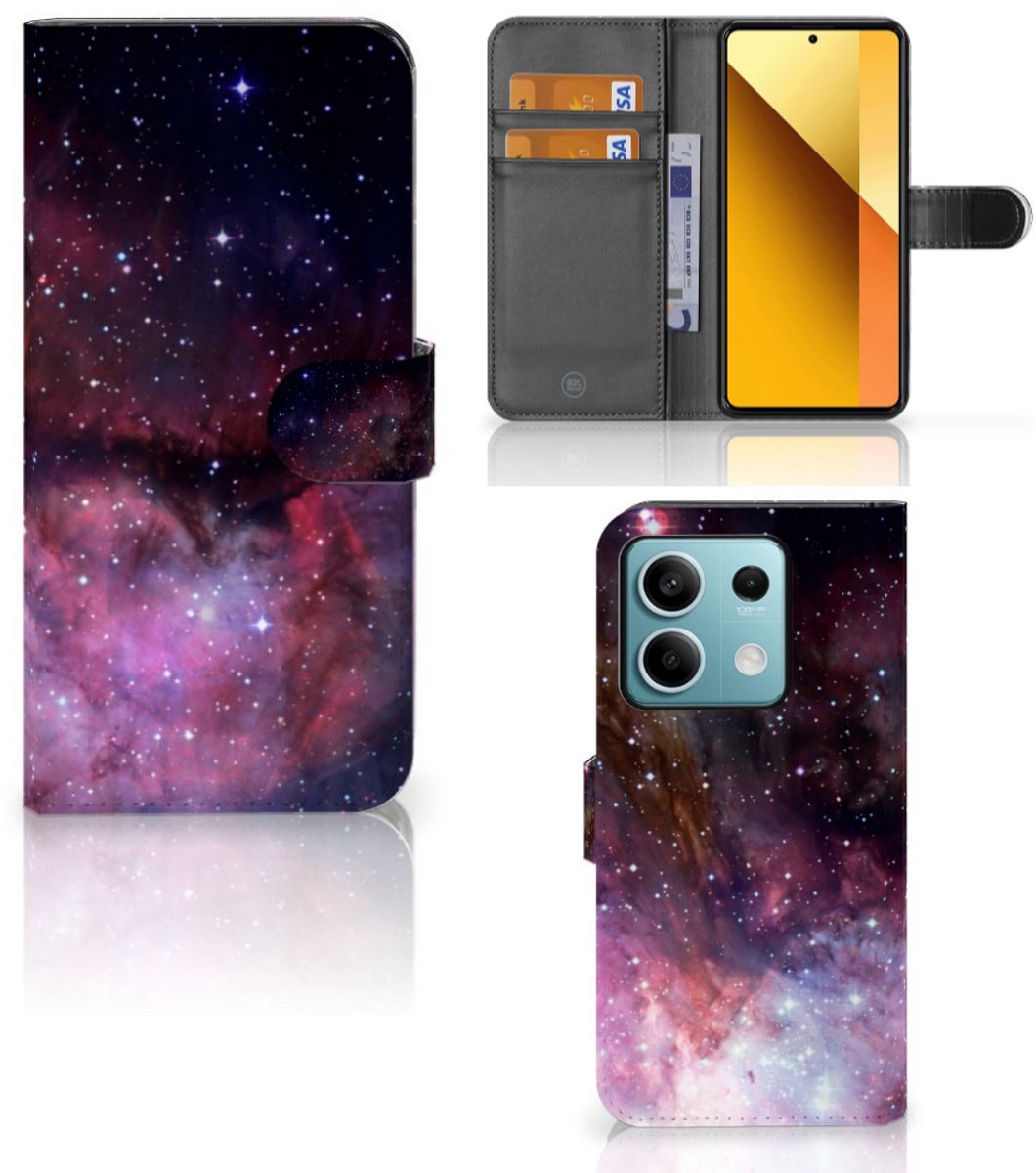 Book Case voor Xiaomi Redmi Note 13 5G Galaxy