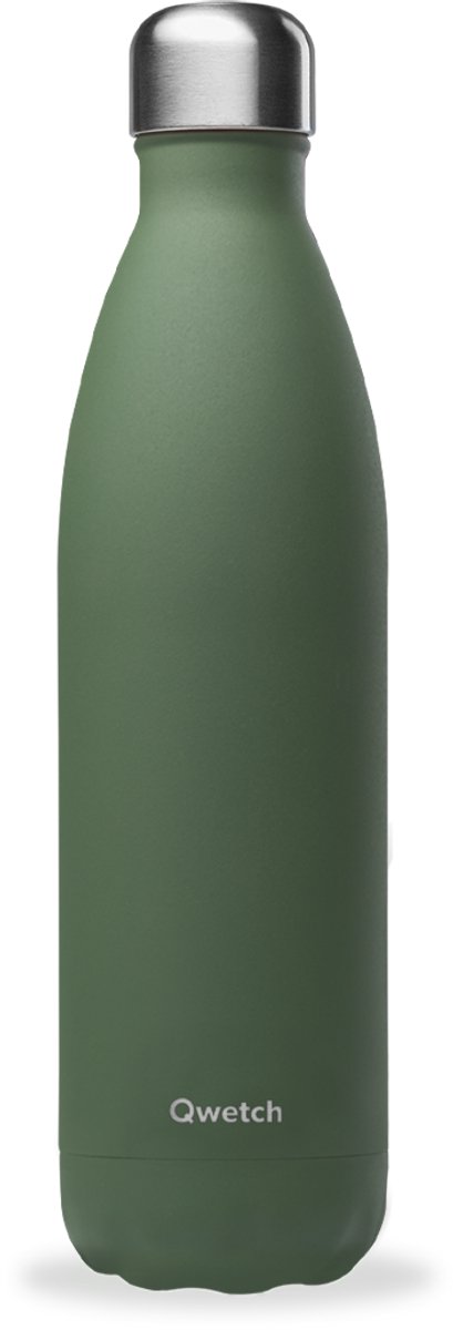 Qwetch - Isothermische fles - Originals Granite Khaki- 750ml