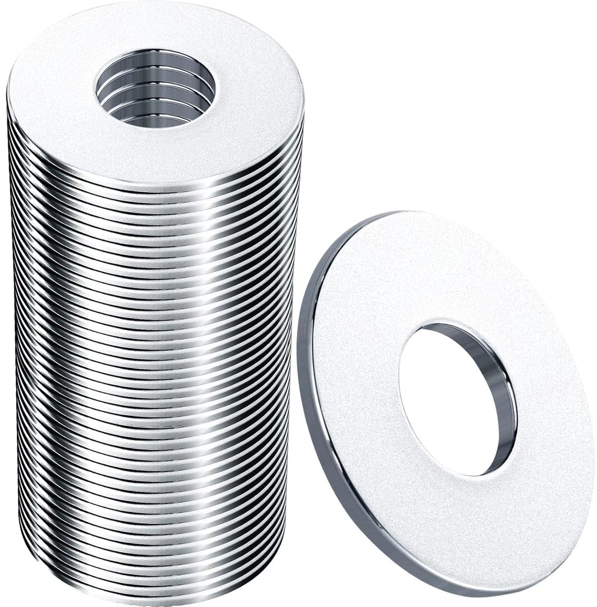 Roestvrijstalen ringetjes M8 x 20 mm - 30 stuks - Duurzaam, Corrosiebestendig en Geschikt voor Diverse Toepassingen