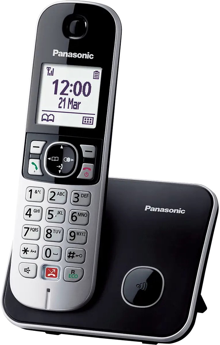 Panasonic KX-TG6852NLB duo dect huistelefoon foto 3