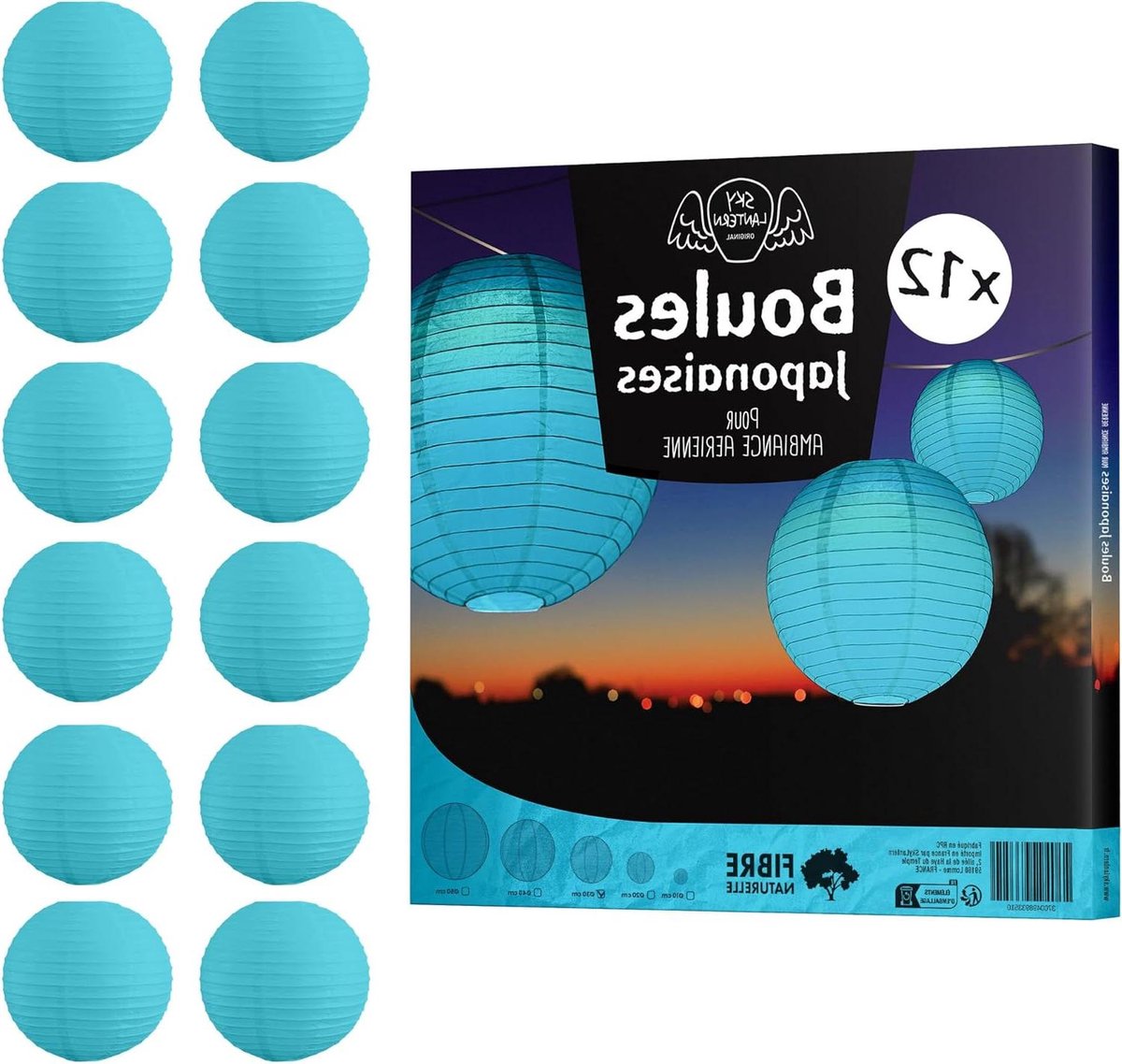 Papieren Lantaarns - Papieren Ballen Hanglamp - Decoratie Bruiloft - Handgemaakt Kwaliteit