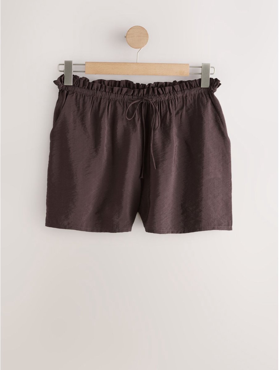 Next - Dames - Zomerstrandshort - Bruin