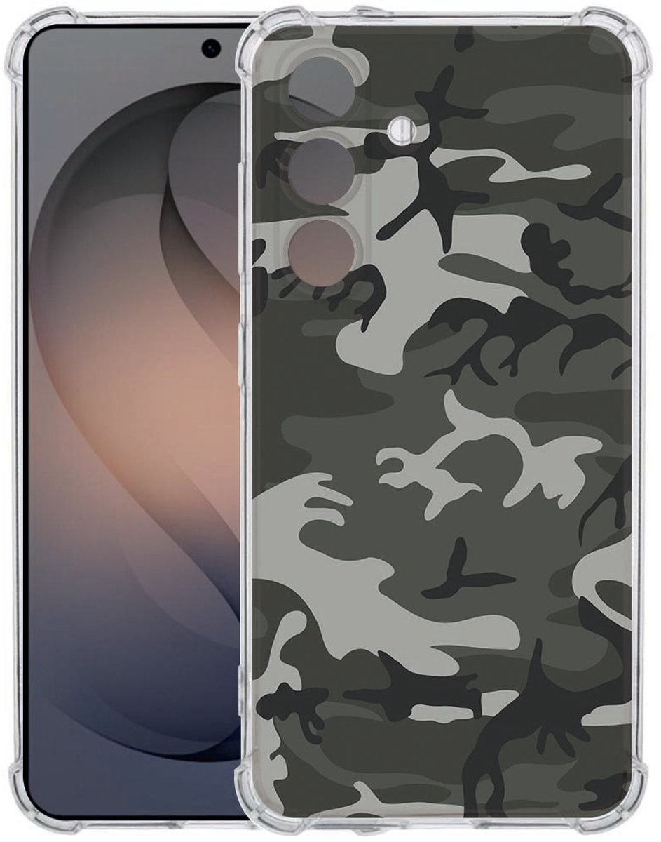 TPU Siliconen Hoesje Samsung Galaxy S26 Army Light Valbestendig