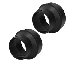 Parking Heater Adapter Tube 60-75MM van ABS Plastic voor Webasto en Eberspaecher Kachels, Duurzaam en Betrouwbaar Accessoire